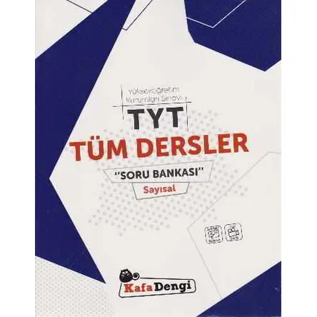 Kafadengi TYT Tüm Dersler Sayısal Soru Bankası