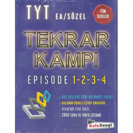 KafaDengi TYT Tüm Dersler Tekrar Kampı (EA-Sözel)