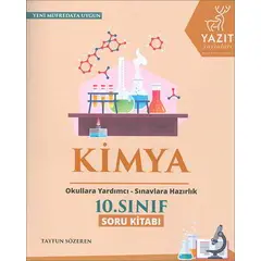 10.Sınıf Kimya Soru Kitabı Yazıt Yayınları