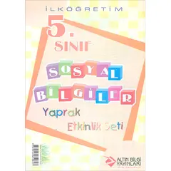 Altın Bilgi 5.Sınıf Sosyal Bilgiler Yaprak Testi 2010