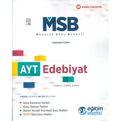 AYT Edebiyat Modüler Soru Bankası Eğitim Vadisi