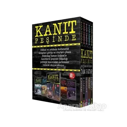 Kanıt Peşinde Set (5 Kitap Kutulu) - Cihangir Defterdar - Acayip Kitaplar