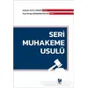 Seri Muhakeme Usulü - Seçil Nergiz Karaman Engür - Adalet Yayınevi