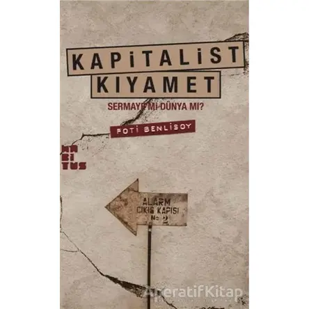 Kapitalist Kıyamet - Foti Benlisoy - Habitus Kitap
