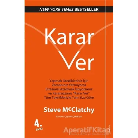 Karar Ver - Steve McClatchy - Sola Unitas