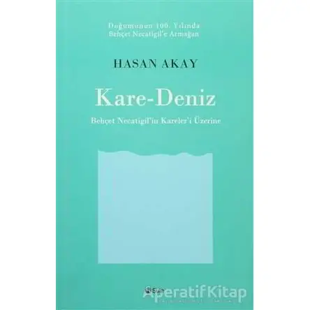 Kare-Deniz - Hasan Akay - Şule Yayınları