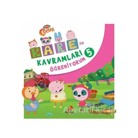 Kare İle Kavramları Öğreniyorum 5 - Kolektif - Erdem Çocuk