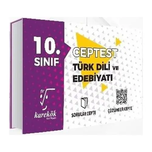 Karekök 10. Sınıf Türk Dili ve Edebiyatı Cep Test