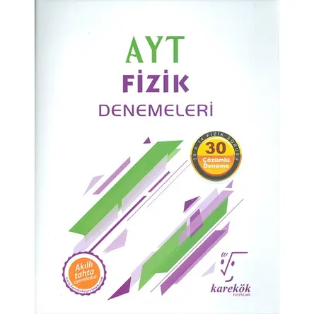 Karekök AYT Fizik 30 Çözümlü Deneme