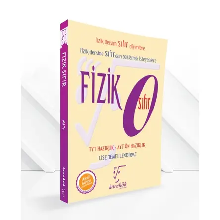 Karekök Fizik Sıfır (Fizik Dersim Sıfır Diyenlere)