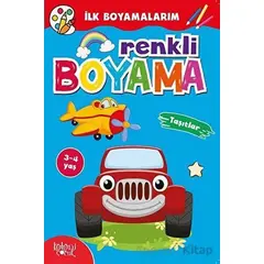 Renkli Boyama Taşıtlar Boyama Zamanı