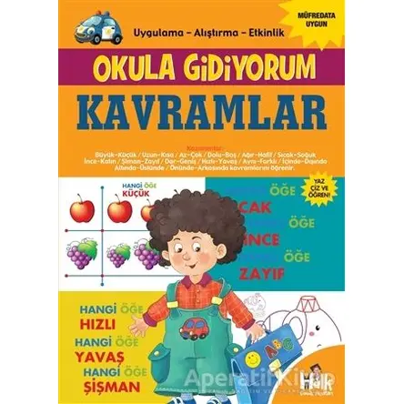 Kavramlar - Okula Gidiyorum - Kolektif - Halk Kitabevi