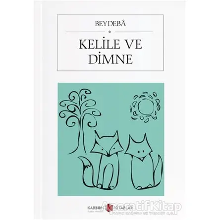 Kelile ve Dimne - Beydeba - Karbon Kitaplar