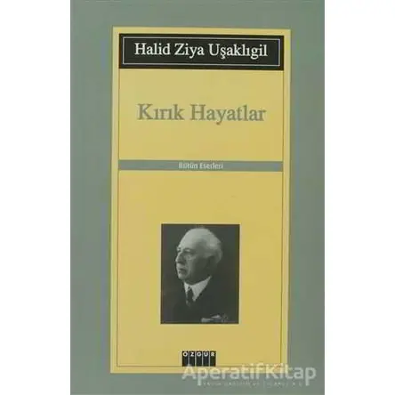 Kırık Hayatlar - Halid Ziya Uşaklıgil - Özgür Yayınları