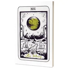 Tarot XVIII Dünya - Süresiz Ajanda - Eğiten Kitap