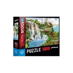 Forest And Waterfall Orman Ve Şelale 1000 Parça Blue Focus Games