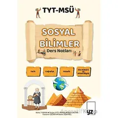 TYT MSÜ Sosyal Bilimler Ders Notları YZ Yayınları