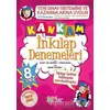 Kankam 8. Sınıf İnkilap Denemeleri - Ruhat Can Secereli - Akademi Çocuk