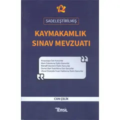 Kaymakamlık Sınav Mevzuatı (Sadeleştirilmiş) - Can Çelik - Temsil Kitap