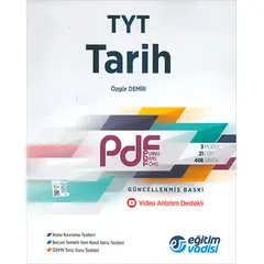 Eğitim Vadisi TYT Tarih PDF Video Anlatım Destekli (Kampanyalı)