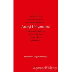 Anarşi Üniversitesi - Muhammed Tolga Gedikkaya - Sokak Kitapları Yayınları