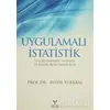 Uygulamalı İstatistik - Aydın Türkbal - Umuttepe Yayınları