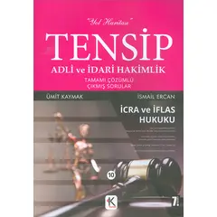 Tensip 10 İcra ve İflas Hukuku Çözümlü Çıkmış Sorular Kuram Kitap