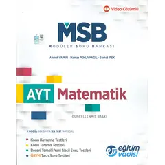 AYT Matematik Modüler Soru Bankası Eğitim Vadisi (Kampanyalı)
