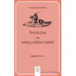 Timurlenk ve Ardıllarının Tarihi - Tovma Metzobetsi - Post Yayınevi