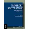 İlimleri Sınıflamak - Mustakim Arıcı - Klasik Yayınları