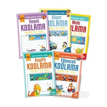 Kodlamaya Giriş (5 Kitap Takım) - Kolektif - Halk Kitabevi