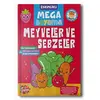 Etkinlikli Mega Boyama Meyveler ve Sebzeler - Boyama Zamanı