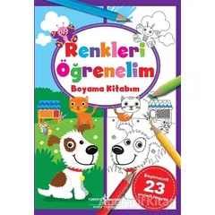 Renkleri Öğrenelim Boyama Kitabım - Kolektif - İş Bankası Kültür Yayınları