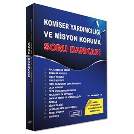 Komiser Yardımcılığı ve Misyon Koruma Soru Bankası Tercih Akademi