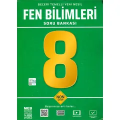 8.Sınıf Beceri Temelli Fen Bilimleri Non Stop Soru Bankası Europa Yayınları