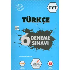 TYT Türkçe 6 Deneme Sınavı Kondisyon Yayınları