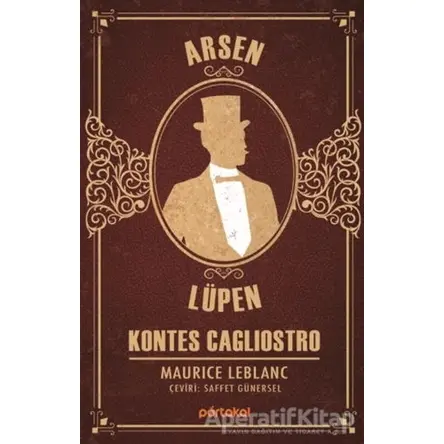 Kontes Cagliostro - Arsen Lüpen - Maurice Leblanc - Portakal Kitap