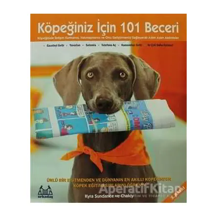 Köpeğiniz İçin 101 Beceri - Chalcy - Arkadaş Yayınları