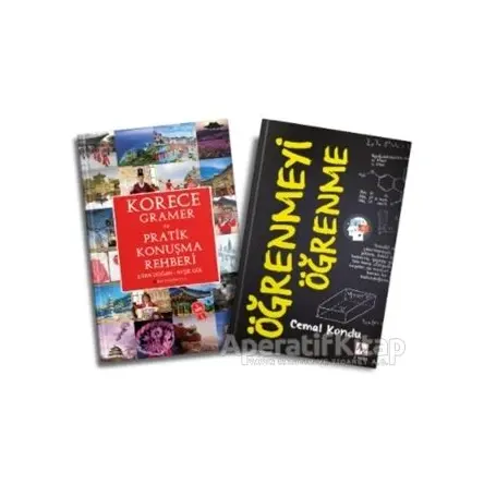 Korece Öğrenme Seti (2 Kitap Takım) - Kolektif - Az Kitap