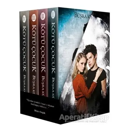 Kötü Çocuk Serisi Set (4 Kitap) - Büşra Küçük - Ephesus Yayınları