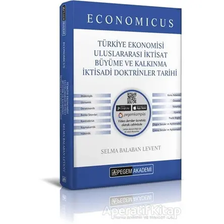 KPSS A Grubu Economicus Türkiye Ekonomisi, Uluslararası İktisat, Büyüme ve Kalkınma, İktisadi Doktri