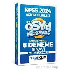 Yediiklim 2024 Kpss Ösym Ne Sorar Eğitim Bilimleri Tamamı Çözümlü 8 Fasikül Deneme