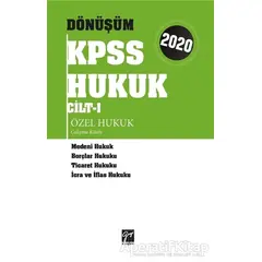 2020 Dönüşüm KPSS Hukuk Cilt 1 - Kolektif - Gazi Kitabevi