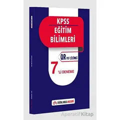 KPSS Eğitim Bilimleri QR PDF Çözümlü 7 li Deneme - Kolektif - Dijital Hoca