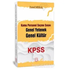 KPSS Kamu Personel Seçme Sınavı Genel Yetenek Genel Kültür - Yusuf Meral - YDY Yayınları