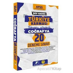 2024 KPSS Dev Kadro Türkiye Karması Caoğrafya 20 Deneme - Kolektif - Tasarı Yayıncılık