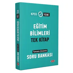 Data KPSS Eğitim Bilimleri Tamamı Çözümlü Soru Bankası