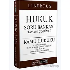 KPSS A Grubu Hukuk Soru Bankası-Kamu Hukuku - Komisyon - Pegem Akademi Yayıncılık