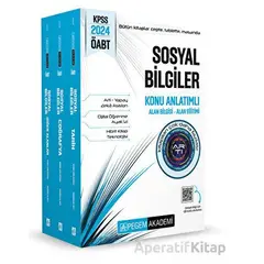 2024 KPSS ÖABT Sosyal Bilgiler Konu Anlatımlı (3 Kitap) - Kolektif - Pegem Akademi Yayıncılık