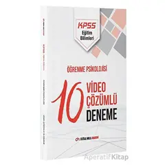 KPSS Eğitim Bilimleri Öğrenme Psikolojisi Video Çözümlü 10 Deneme Akademi - Kolektif - Dijital Hoca